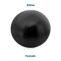 Tachuelas lisas de hierro 20 mm – Acabado pavonado – Caja de 100 unidades