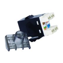 Keystone-Anschluss Dual UTP RJ45 - SD 3018 - Schwarz - Kunststoff