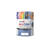 Zinsser - Allcoat (water Based) Exterior Satin - 1 Litre - Black
