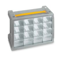 Cajonera para tornillería N16 – 16 cajones – 27,9 x 15 x 19,5 cm – Organizador de herramientas