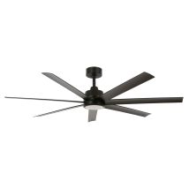 Ventilateur De Plafond Dc Atlanta Noir 142 Cm Avec Led