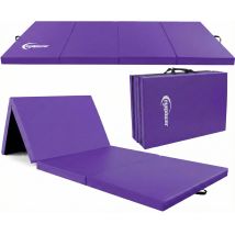 Tappetino Ginnastica Pieghevole 180x60x5cm Materassino Spesso Bambini Sport