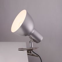 Greenice – SKD-T1003 – Lampada da scrivania Flexo in metallo Pathein con morsetto – E27, compatibile LED, RGB, CCT
