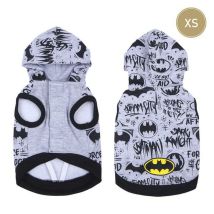 Sudadera Para Perro Xs Cotton Brushed Batman Black
