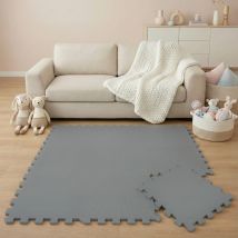 Littletom - 9 Teile Baby Kinder Puzzlematte Ab Null - 30x30 Puzzle Spielmatte Krabbelmatte