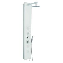 Columna De Ducha 160 Cm 170x34x20 Cm Mod. Crystal Color Blanco