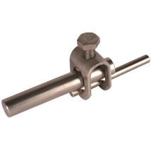 Stangenklemme Edelstahl (V2A) 8-10mm Klemmbereich 16mm für Fangstangen DIN EN 62561-1 DEHN
