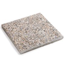 Zementsockel 14 Kg Für Gartenschirm, Quadratischer Schotterstein 40 X 40 Cm -packung Mit 4 Stück