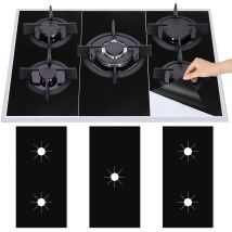 - 3 Protectores De Teflón Para Cocina De Gas, Reutilizables, Antiadherentes, De Limpieza Rápida