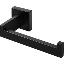 Porte Papier Toilette Noir, Acier Inox Porte Rouleau Support Papier Toilette Pour Salle De Bain Et Cuisine (carré).