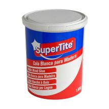 Colla Bianca 1kg – Supertite – Adesivo per Legno – Facile Applicazione e Pulizia – Asciuga Rapidamente