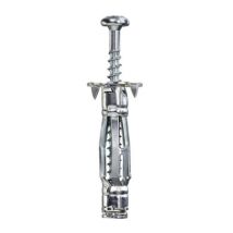 Pro-pack - 100 Tacos Metálicos Ø 6 X 34 Mm Con Tornillos M6 Molly - M18000pb-xj