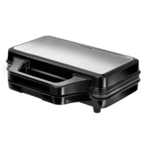 Tostapane Mpm mop-47 nero – 900 W – Superficie cottura 215 x 125 mm – Design elegante e maniglia fredda