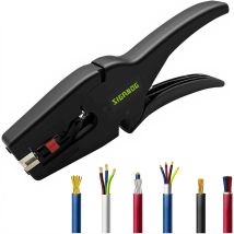 Pince A Denuder Electricien,pince À Dénuder Automatique Avec Mâchoires Auto-ajustables,applicable Aux Installations Électriques, Aux Automobiles Et 