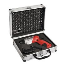 Assortimento Di Bit 104 Pezzi Scanalati / Ph / Pzd / Tx / I6-kt. / Bit Di Sicurezza Con Avvitatore A Batteria Ora