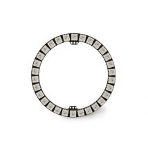 Whadda BrightDot-Set – Großer Ring – 69mm Durchmesser – 60mA pro LED – 3,3V-5V – Tragbare LED-Module für kreative Projekte