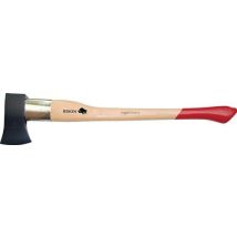 Bison - Hacha De División Profiline Mango-l.800mm G.2500g Cabeza Esférica Mango De Nogal