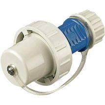 Mennekes 10828 Toma Estanca Blanco Azul 16a 230v Ip68