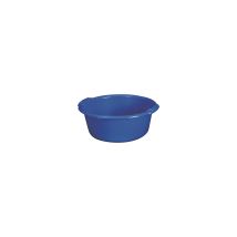 Bacinella Rotonda Da 14 Litri D42x17cm Blu - Alluminio E Plastica