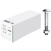 Flachrundschraube DIN 603 M12x200 mm verzinkt Güte 4.8 E-Normpro