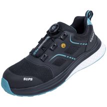 Elysee Sicherheitshalbschuh Cushionpro Flex Ii S1ps Fo Sr Sc Esd Gr. 39 Schwarz/petrol