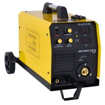 M脕quina De Soldar Semiautom脕tica Magnum Mig 200w Mma - Weld Mi200w