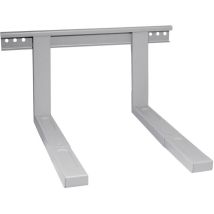 Supporto telescopico per forno, grill e microonde – MYWALL – Argento – 4292963 – 60cm, Acciaio – Ferramenta per mobili