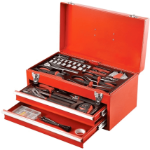Fx Tools 196-teiliges Werkzeugset Im Metallkoffer Orange / Schwarz"-"165908668