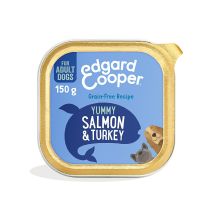 Edgard&cooper - Wet Cup For Dogs Salmon & Turkey 150g- Pk 11 - 267346