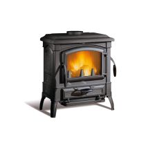 Estufa De Leña De Hierro Fundido 7,3kw Negra. - Isettaevo4.0 - Nordica Extraflame -
