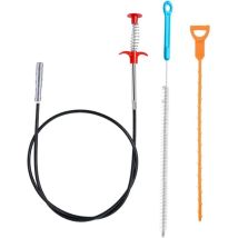 Lot De 3 Furet Deboucheur Canalisation 160 Cm Furet Deboucheur Wc Professionnel Furet Plomberie Deboucheur Douche Sonde De Debouchage Brosse De 