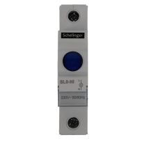 Lampada Di Segnalazione A Led Schelinger Sl8 Per Guida Din, Blu
