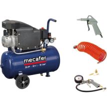 Compressore Mecafer 24 L 2 Hp 8 Bar Lubrificato