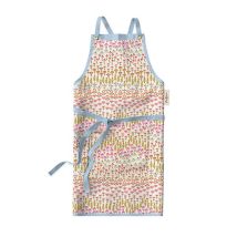 Cath Kidston – Painted Table Cotton Apron – Floral Print – Adjustable Tie – Front Pocket
