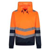 Regatta - 188 50 Overhead Hoodie Orange Small High Viz Hi Vis Hoody Trf663 188 50