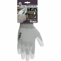Juba - Guanto Antistatico In Nylon/fibra Di Carbonio Taglia 8