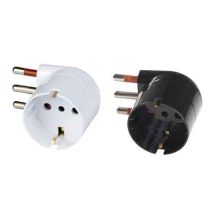 Adaptateur Gain De Place 90° Schuko 16a Rosi 2p+t - Prises 10