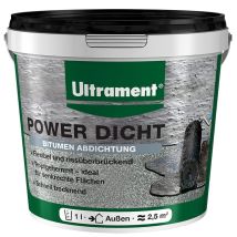 Ultrament - Power Dicht, Schwarz, 1 Ltr