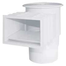 Standard-Skimmermündung 200 mm – Runder Deckel – ABS – 5 m³/h – Pool-Skimmer