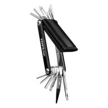 Topeak Tubi 18 Herramienta Multifunción Compacta Negra De Aluminio