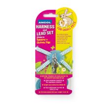 Ancol - Rabbit/small Animal Harness Set Blue Spots - 2715535