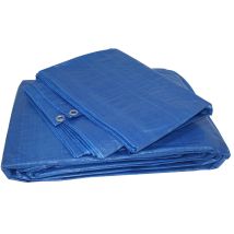 Toldo Polietileno 90 Gr 4x5 Mt Azul Abratools