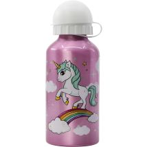 Botella Aluminio Unicornio 400ml.