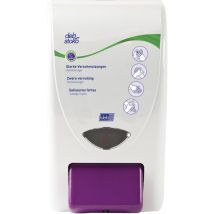 Distributeur de savon mural en plastique – 2 L – SC Johnson – Mode de fixation, Matières, Volume, Largeur, Hauteur