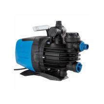 Electrobomba de superficie 1100W – Altura de elevación 45m – Profundidad de aspiración 8m – Capacidad 62L – Protección seca
