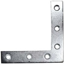 Meg - Angoli Di Rinforzo Per Finestre Ferro Zincato 1058 Mm.200x200 Cf.bl.50pz
