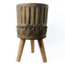 40cm X 21.5cm Zandi Roman Composite Large Planter