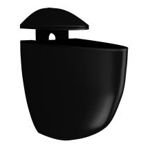 Support Tablette Bois Ou Verre - Décor : Noir - Itar