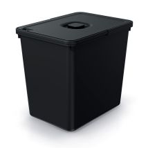 Systema Basica Nks23w Abfalleimer - Schwarz Recycling