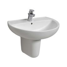 Kolo - Rekord - Lavabo, 60x46 Cm, 1 Foro Per Miscelatore, Bianco K91160000